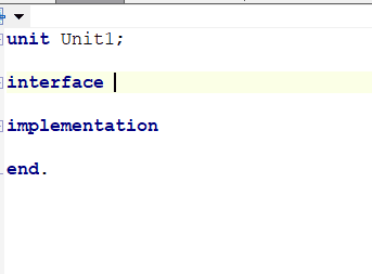 Delphi : Unit and its anatomy
